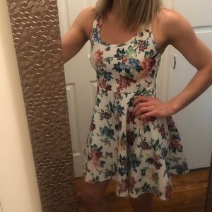 White Floral Sundress